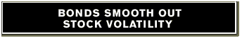 Bonds Smooth Out Stock Volatility
