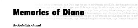 Memories of Diana