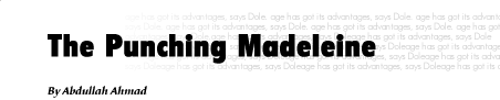 The Punching Madeleine
