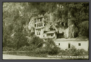 Old photo of a Buddhist Cave Temple, Ipoh, Perak, Malaysia Site LINK
