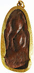 Front section of a a Thai Buddhist amulet, no frame