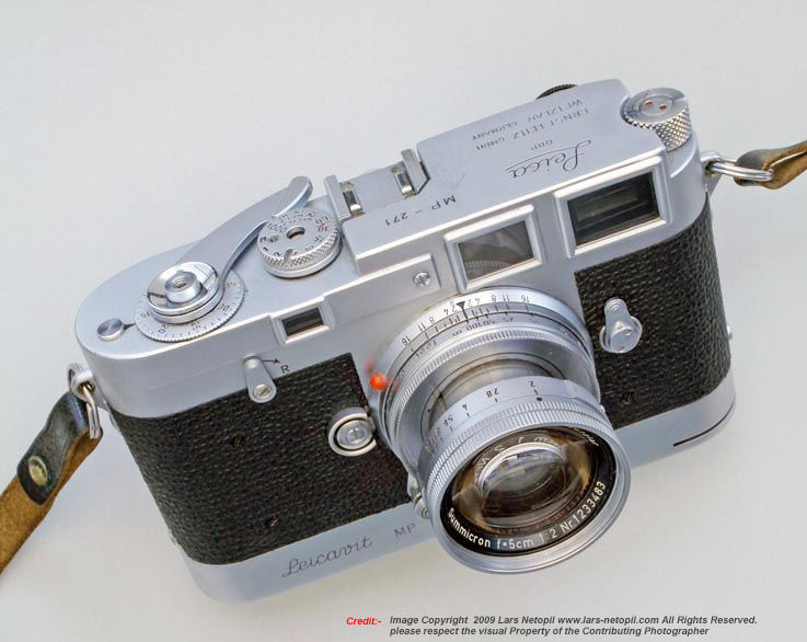 Leica MP 271 & No. 288 with Summicron 5cm f/2.0 used by Eisenstaedt  prepared  by LARS Netopil 