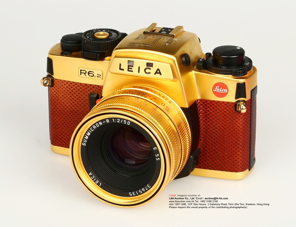 LEICA R6.2 Gold ÒJuly 1, 1997 Hong Kong side view