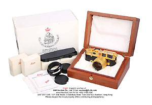 Leica M6 Sultan of Brunei Black Leather  w/documentations