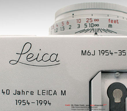 Photo Showcase on LEICA M6J  1954-xx edition