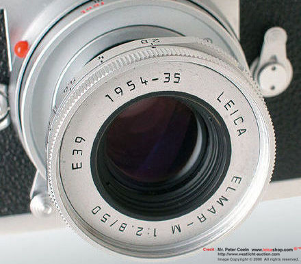 Collapsible ELMAR-M  1:2.8/50mm 1954-xx edition