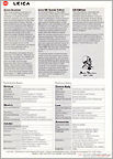 documents and marketing leaflets on Leica M6 Platinum Anton Bruckener 1824~1896 100 years Edition, 1996