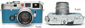 Leica M6 HISTORICA e.V  model for Leica Historical Society of Germany, 1995 rear section view