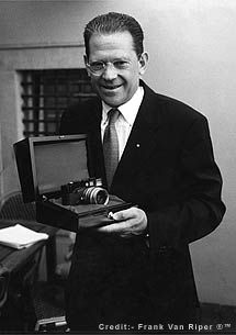 Leica CEO Hanns-Peter Cohn, photos by Frank Van Riper 