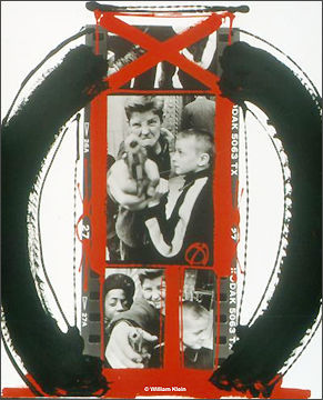 A unique and original work of William Klein for auction to raised fund for Reporters sans frontires
