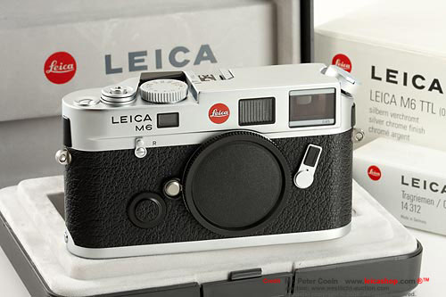 Leica M6 TTL 0.85X finder in chrome 10436  