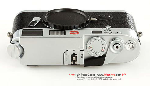 Leica M6 TTL 0.85X finder in chrome 10436   top camera plate