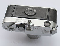Rear camera view of Leica M6 Classic Year of the Rooster Special / Limited Edition rangefinder camera w/ matching Leica Summicron-M 50mm f/2.0 Rooster edition, 1993