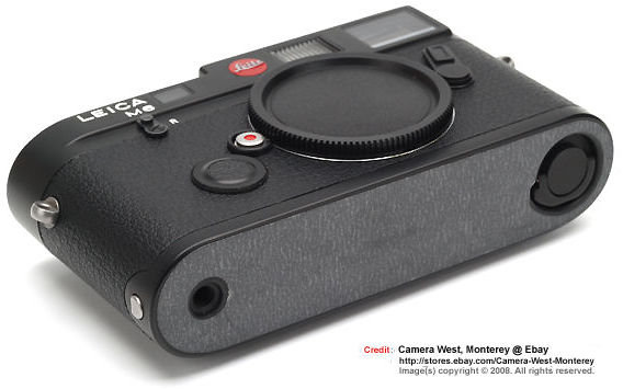 An early Leica M6 black with Leitze logo base plate