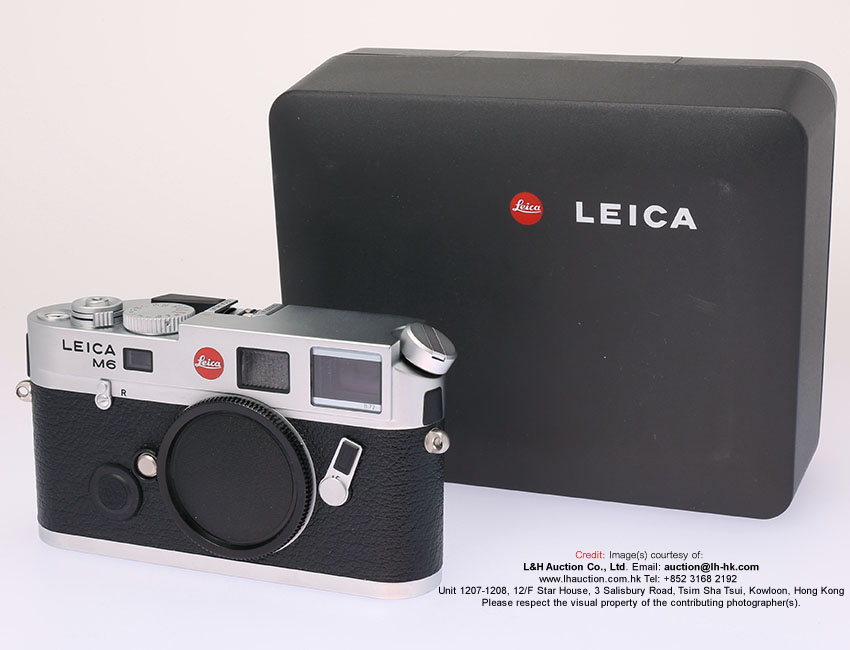 LEICA M6A w/box photo courtesy L&H Auction Hong Kong