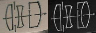 Unverified and mysterious optical design illustration of a Leica lens on LEICA M6G