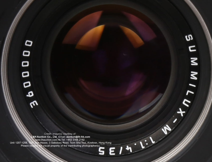 1.4/35mm Summilux on Mysterious LEICA M6 Titanium with S/N 1900000 