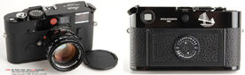 Mini showcase for LEICA M6 TTL Black Paint resundsbron (10482) Special Edition rangefinder camera 