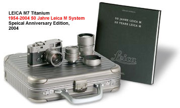 Leica M7 Titanium 1954-2004 50 Jahre Leica M System Special Edition Kit