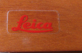Leica sticker on M6 LHSA 25th anniver. model
