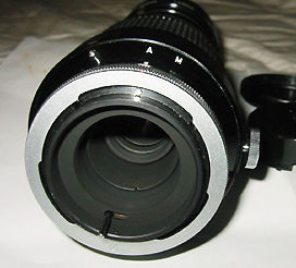 Canon 300mm f/5.6 FL-FLOURITE telephoto lens rear metal mount