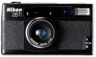 Nikon 35Ti & Nikon 28Ti Quartz Date (QD) compact cameras