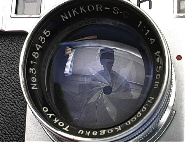 Nikon M Red Synch rangefinder camera model with RF Nikkor-S 1:1.4 standard lens 