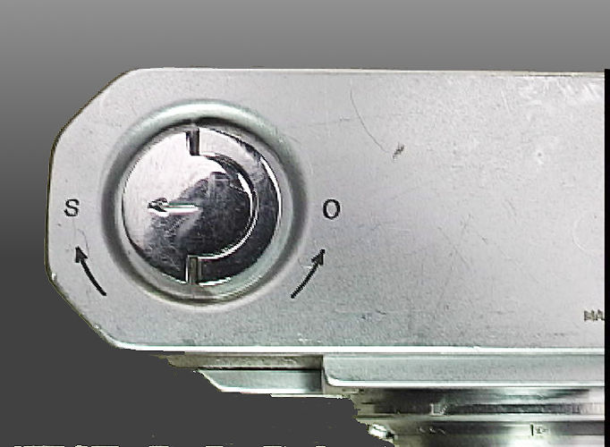Nikon M unSynch rangefinder camera model film back opening