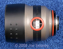 Side section view Nikon R-UW AF  Nikkor for Nikonos RS autofocus under water camera