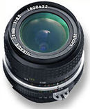 Nikon manual focus Nikkor 28mm f/3.5 non Ai wideangle lens