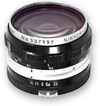 Nikon manual focus Nikkor 28mm f3.5non non-Ai wideangle lens