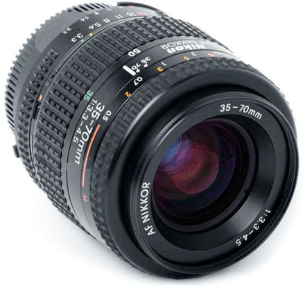 Nikon 2nd  version of the AF Nikkor zoom 35-70mm f/3.3~4.5S  wide-tele zoom