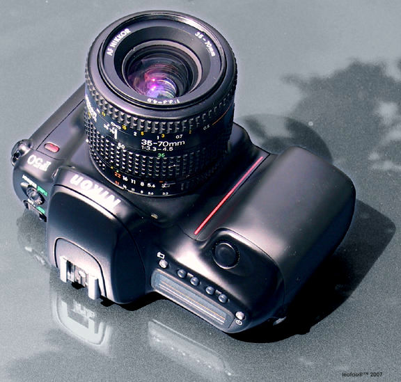 Nikon F50QD with 2nd version of the AF Nikkor zoom 35-70mm f/3.3~4.5S  wide-tele zoom