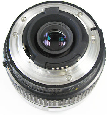 Rear lens mount of AF 35-70mm f/3.3~4.5S zoom lens