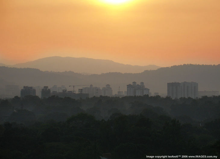 Dawn, outside my balcony