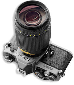 Nikon AF Zoom Nikkor 70-300mm f/4~5.6D ED with Nikon FM2N