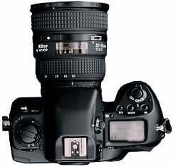 Vertical view from a camera