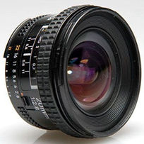 autofocus AF-Nikkor 20mm f/2.8D ultrawideangle lens nice view