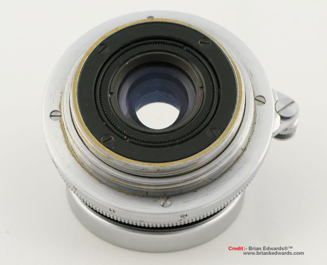 Canon Rangefinder 25mm f/3.5  wideangle lens Rear VIEW by Brian Edwards for MIR.com.my