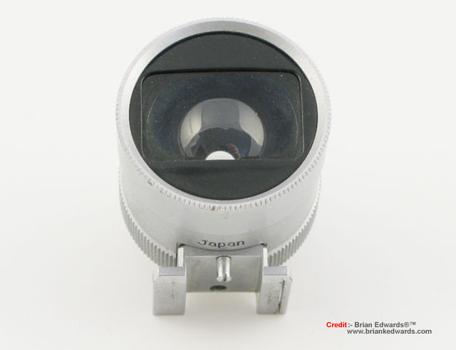 Optical Finder for Canon Rangefinder 25mm f/3.5  wideangle lens Side VIEW by Brian Edwards for MIR.com.my
