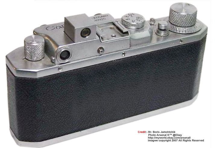 Canon Seiki Kogaku rangefinder Model S camera by Photo Arsenall back view