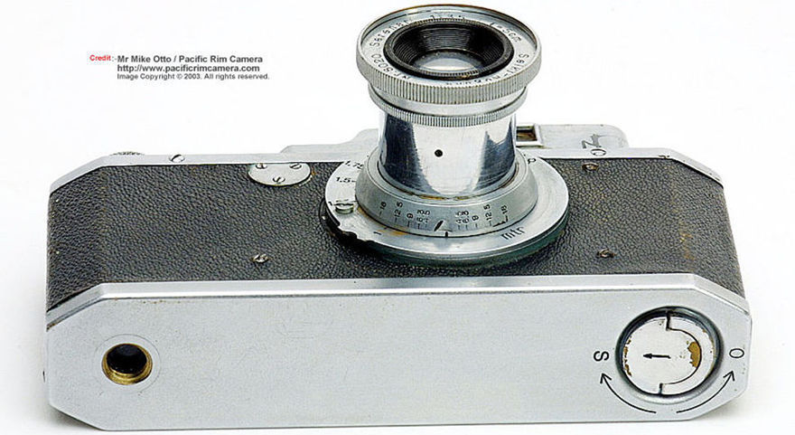RF all chrome version Canon Serenar 85mm f/2.0 telephoto lens for rangefinder cameras 