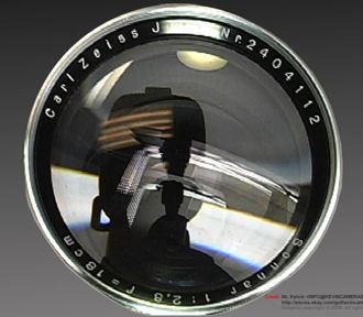 Carl Zeiss Jena 2.8/18cm with Flekstoskop by Kelvin Li LINK to page