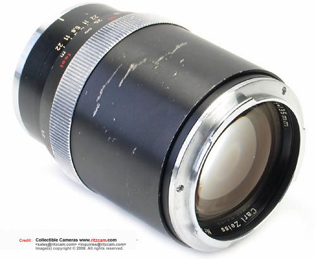 Carl Zeiss for Contarex 135mm f/2.8 Olympia Sonnar