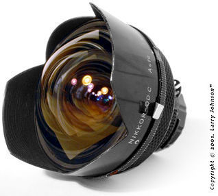 Reflex-based Nikkor-QD.C 1:5.6 f=15mm ultra-wideangle lens