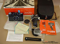 Another view of the standard acccessories for  Zeiss Ikon Hologon ultrawide camera 