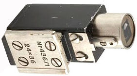 pre-war multiple finder 436/1 in black/nickel for 5-18cm with 34x36