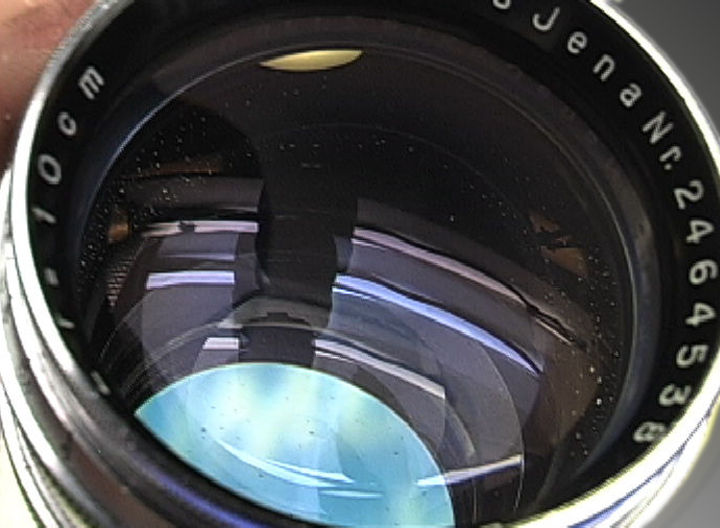 Rangefinder Zeiss-Opton Triotar 1:4 f=85mm (85mm f/4.0) telephoto lens