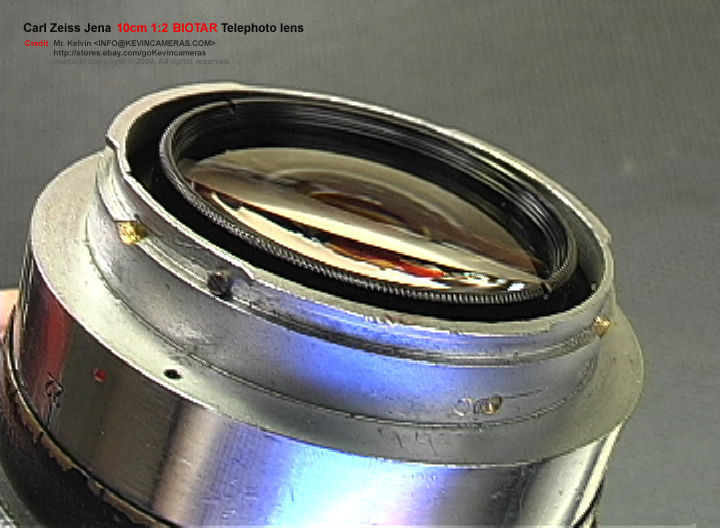 Rangefinder Zeiss-Opton Triotar 1:4 f=85mm (85mm f/4.0) telephoto lens