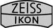 Old Zeiss Ikon Logo black outline in gray background -  free download